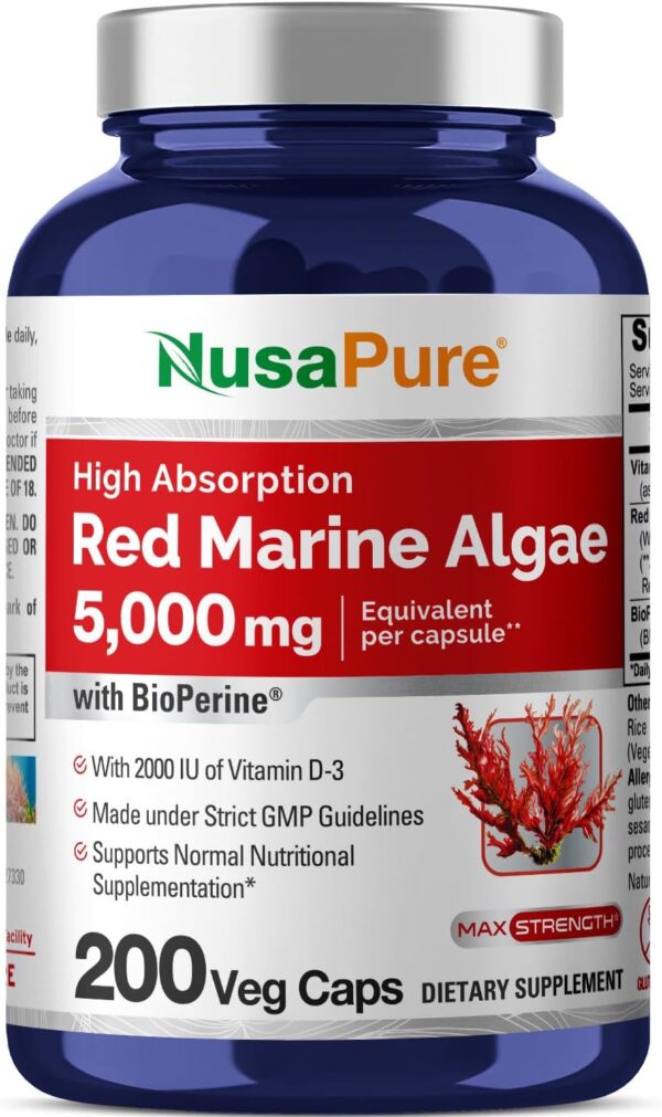 Red Marine Algae 5,000mg