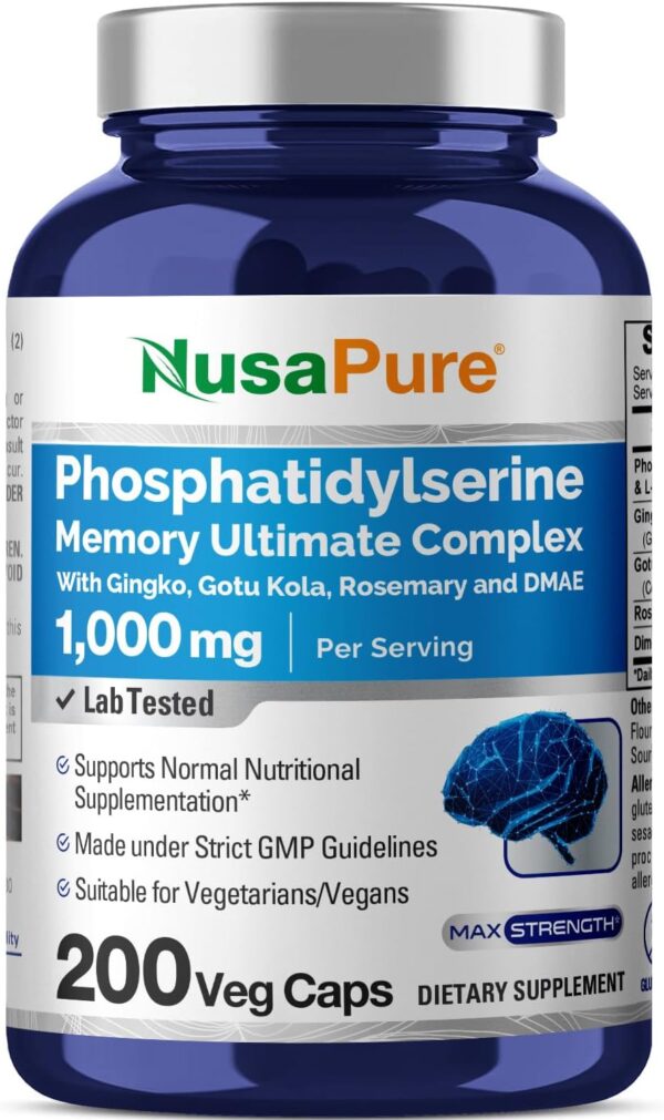 Phosphatidylserine Memory Ultimate Complex 1000mg