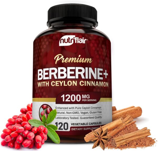 Berberine HCL 1200mg Premium