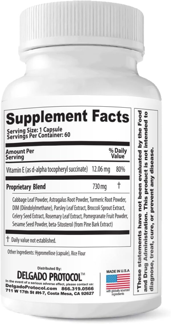 DHT Blocker Supplement for Skin, Acne, PCOS, Hair, and Hormonal Balance - Image 2