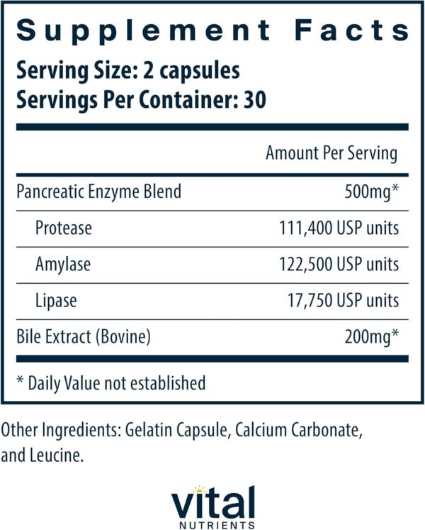 Ox Bile Extract Vital Nutrients - Image 2