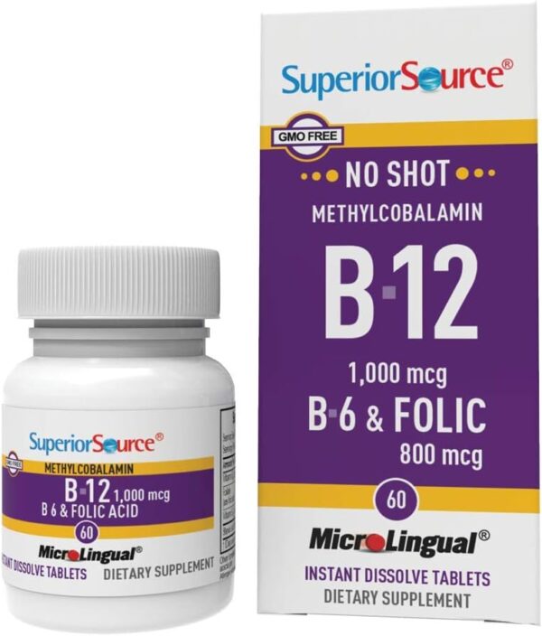 B-6, B-12, Folic Acid