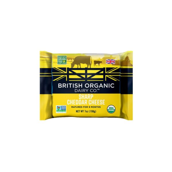 British Organic Sharp Cheddar