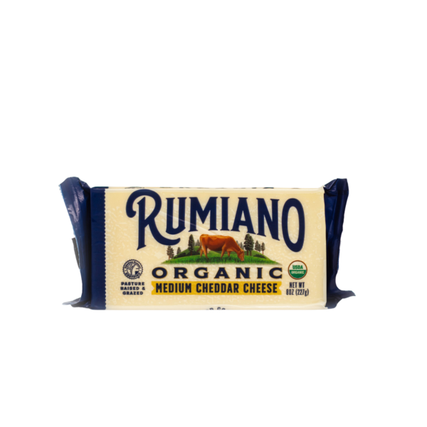 Rumiano Organic Medium Cheddar